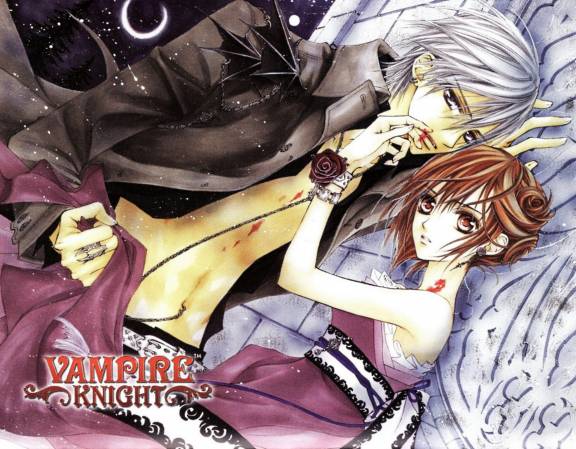 vampire knight zero and yuuki kiss. vampire knight zero. lt;3 ZerO