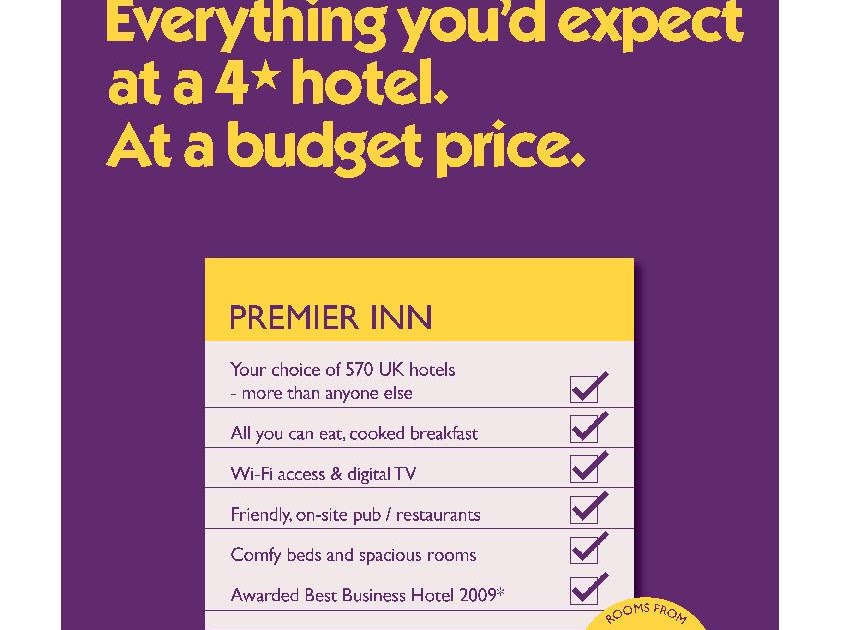 The Frank PR News Blog NEWS FROM PREMIER INN