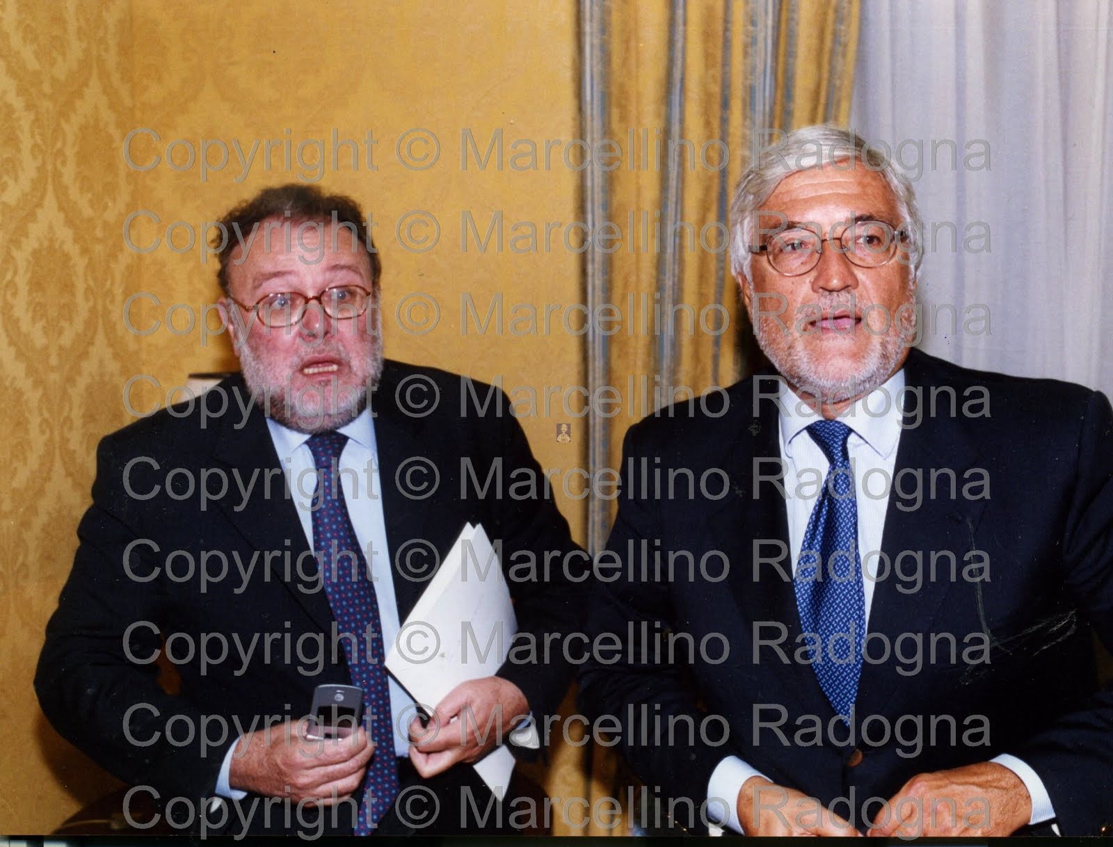 Marcellino Radogna Fotonotizie per la stampa Claudio Petruccioli con