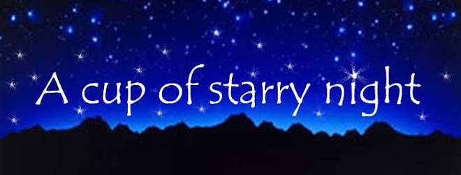 A cup of starry night