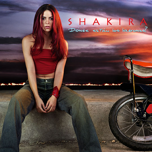 Hollywood Stars Shakira Donde Estan Los Ladrones Fanmade Album Cover