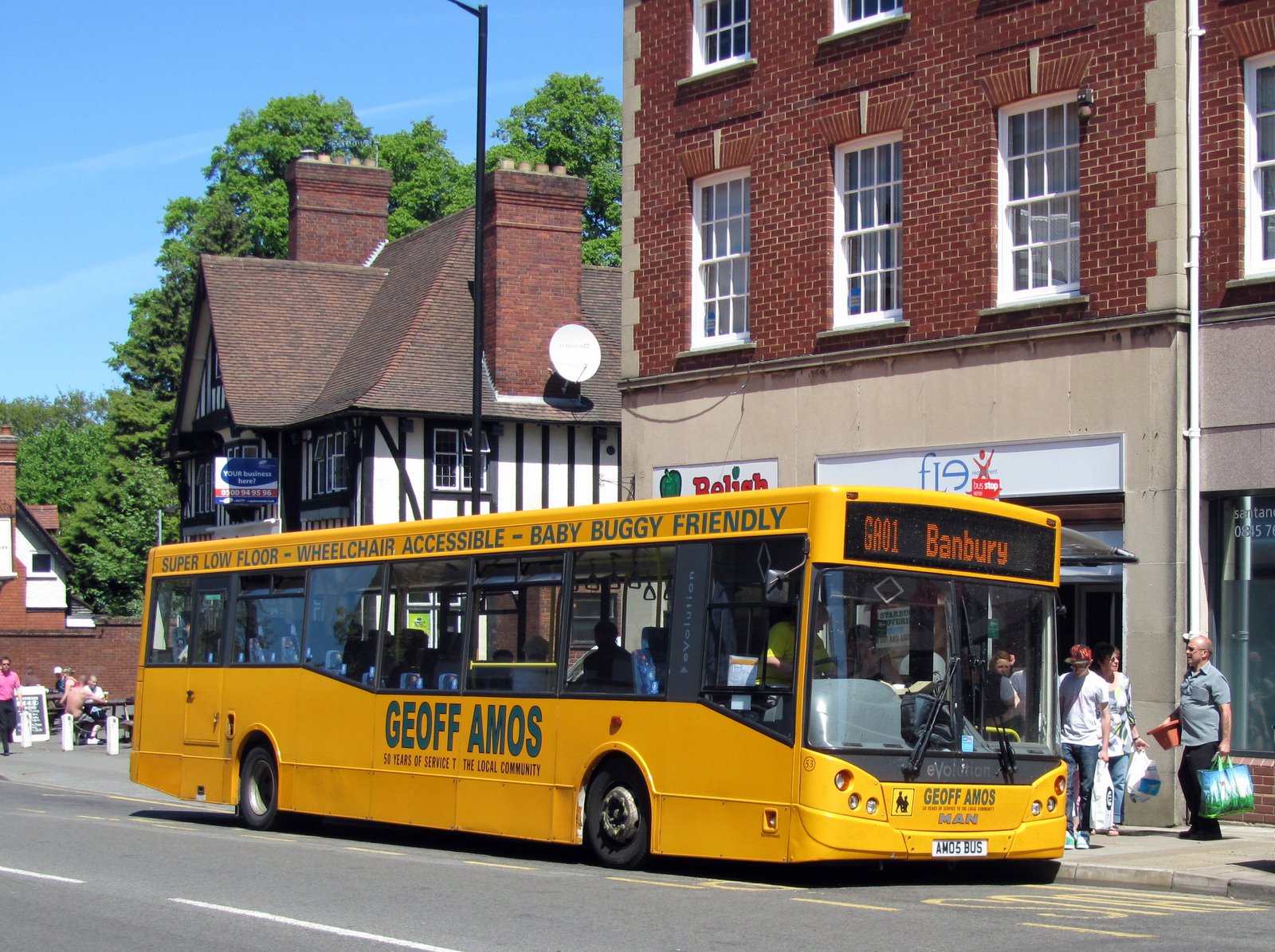 My travels with a Bus Pass Rugby 22/5/2010 Stagecoach, Geoff Amos