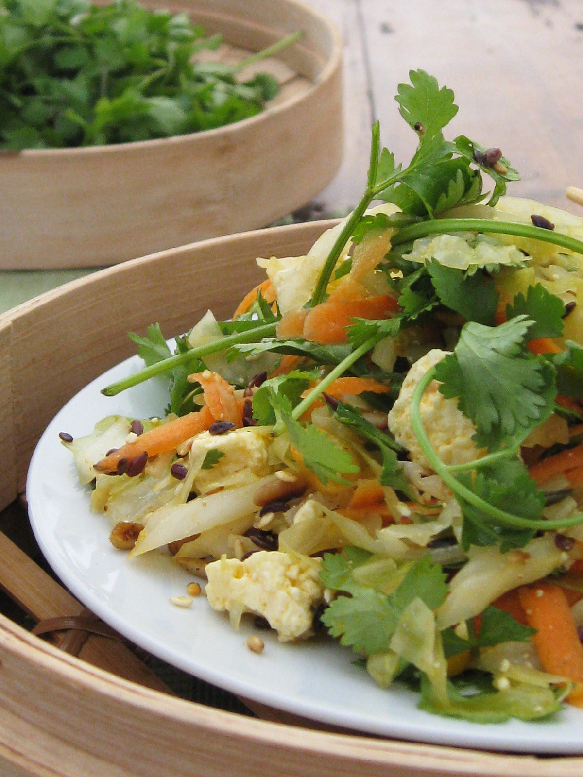 DOMESTIC GODDESSES Carrot and Cabbage Salad