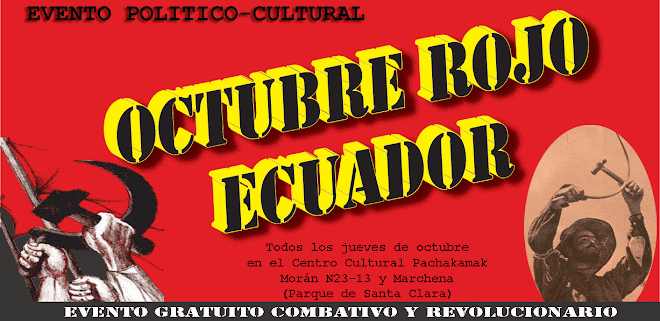 OCTUBRE ROJO ECUADOR