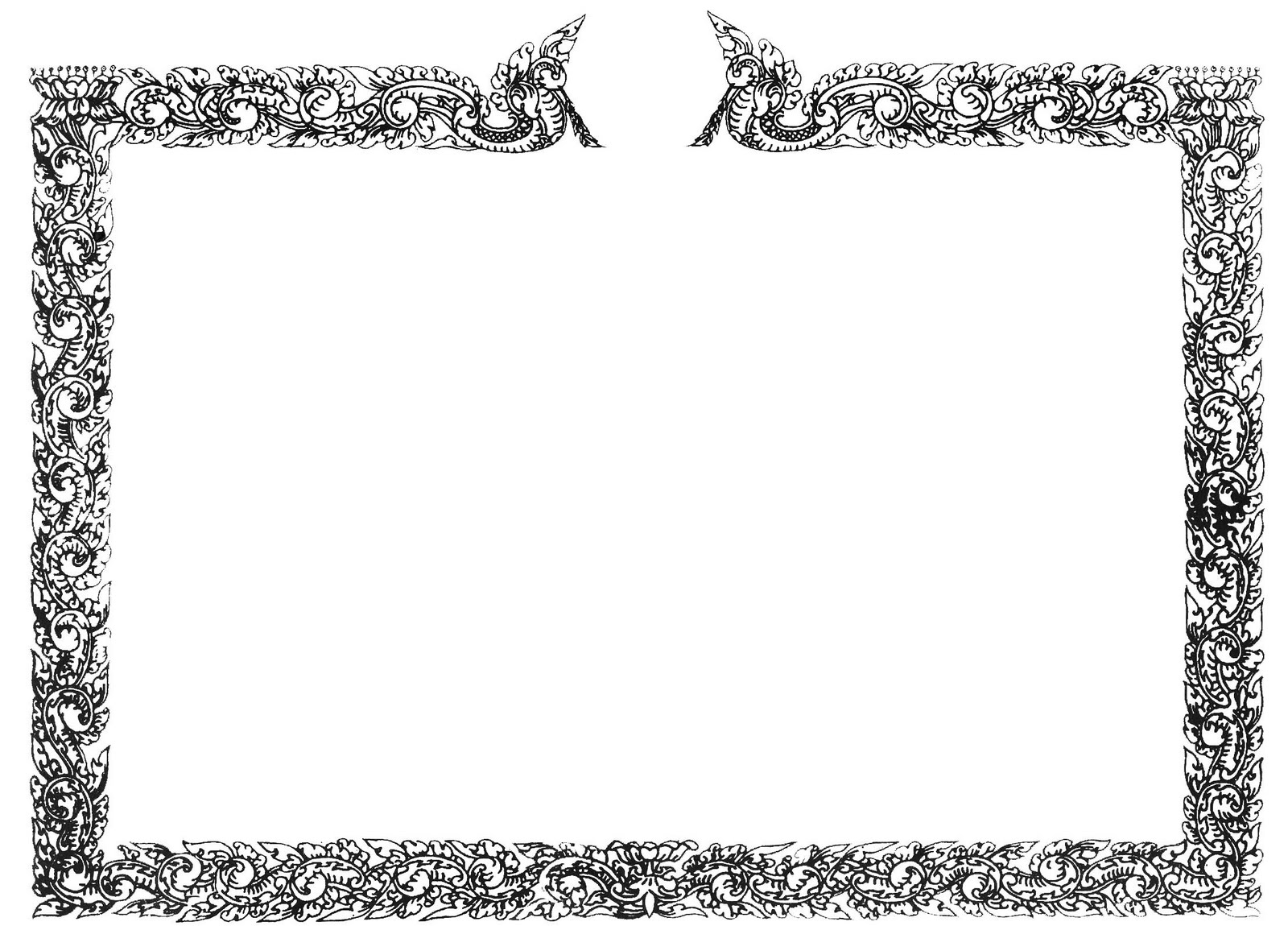 pen maneth printing border certificate border certificate