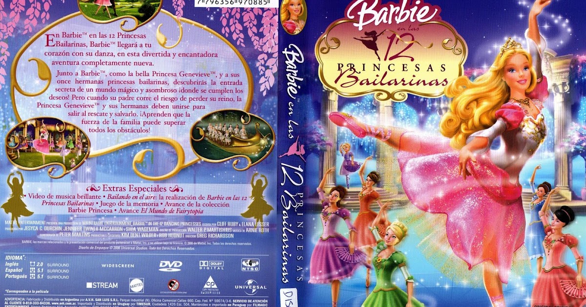 pelicula completa en español barbie y las 12 princesas bailarinas