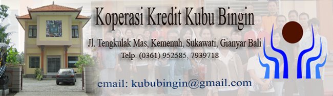 KOPERASI KREDIT KUBU BINGIN