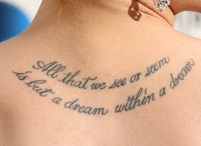 under the breast tattoo quotes