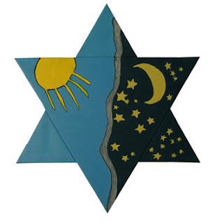 Star of David in The Israeli Art Genesis-2