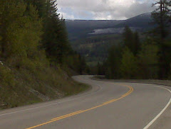 See the fresh snow on the hill!!