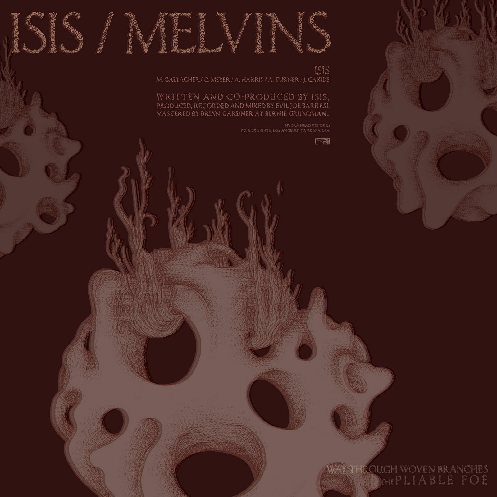 AARON TURNER ART AND MUSIC MELVINS/ISIS 12