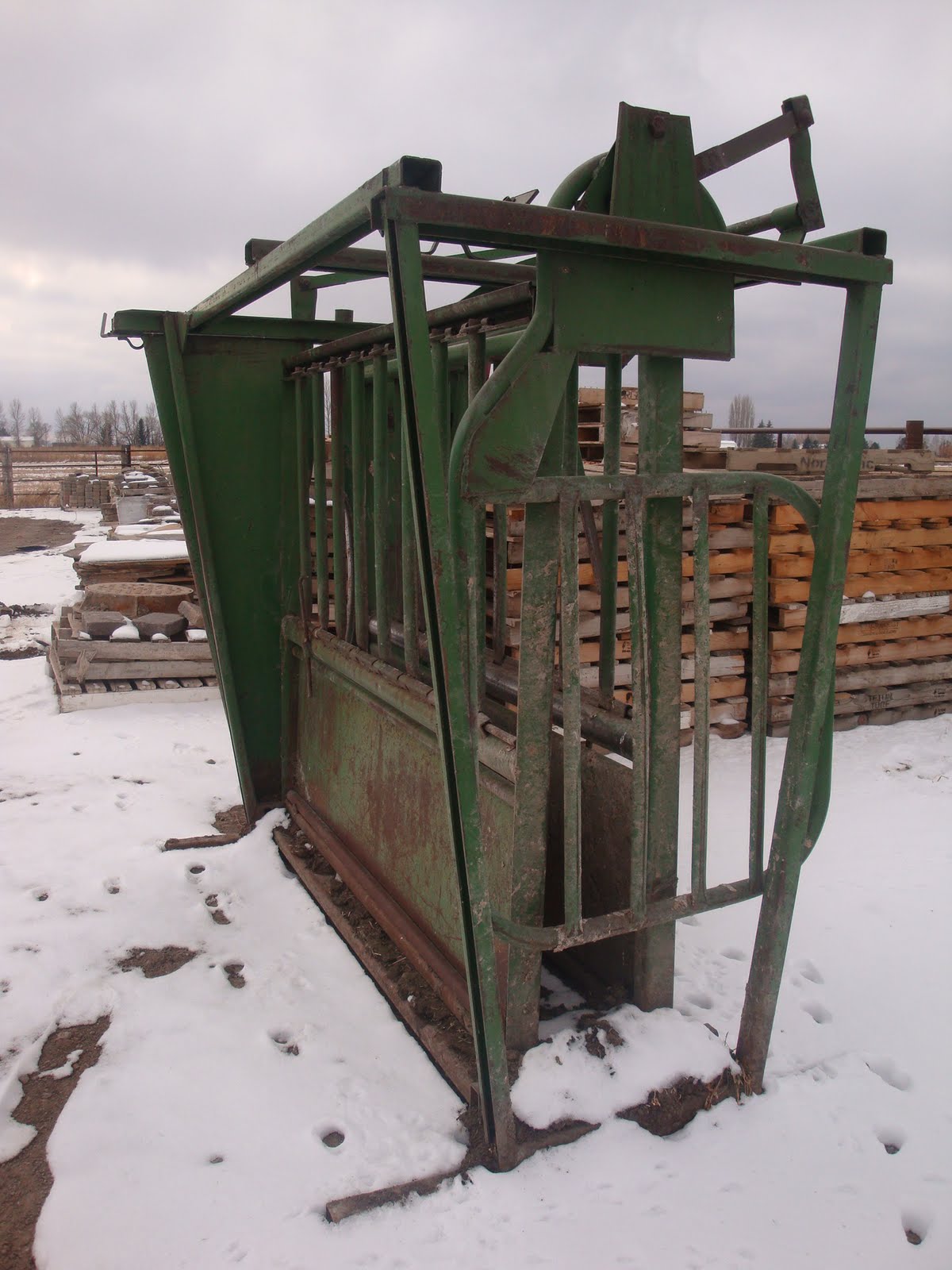 Our Garage Sale Cattle Chute