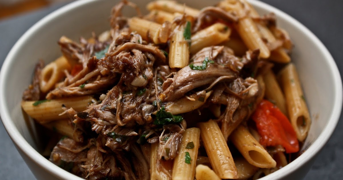 Kate and Julio's kitchen Braised lamb pasta