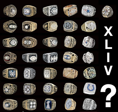 Unfortunately, we don't get to see the winning team's ring until after