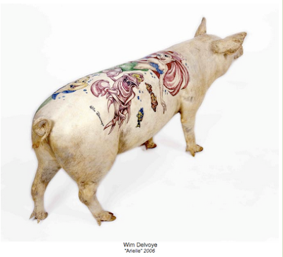 tattoo pig. tattoo pig. pigs and tattooed