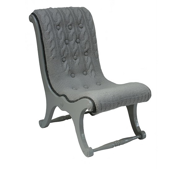 If It's Hip, It's Here (Archives) Sit On Knits! Custom Upholstered