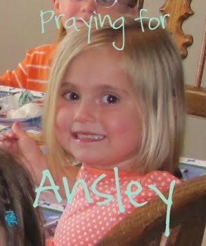 Praying for Ansley