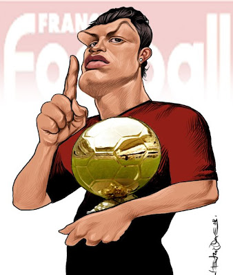 Batalha das caricaturas. Ronaldo