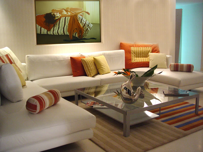 Luxury design living room with