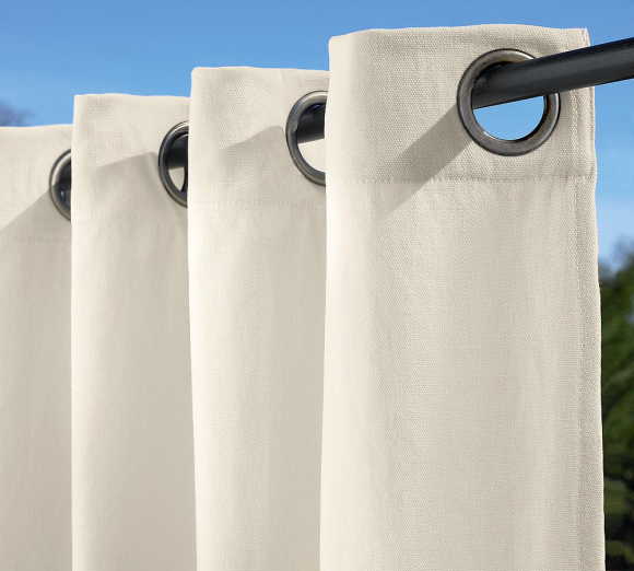 Home Decorations Contemporary Outdoor Grommet Drape 2011 By