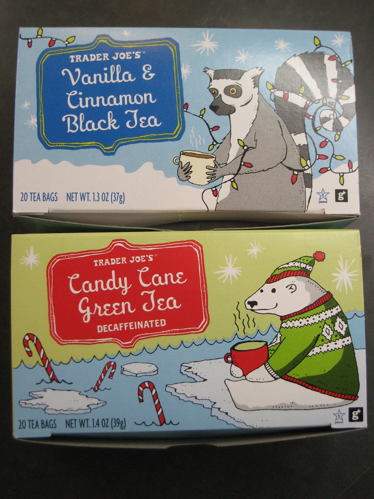 My Greenbrae Cottage Menu Monday Holiday Teas at Trader Joe's