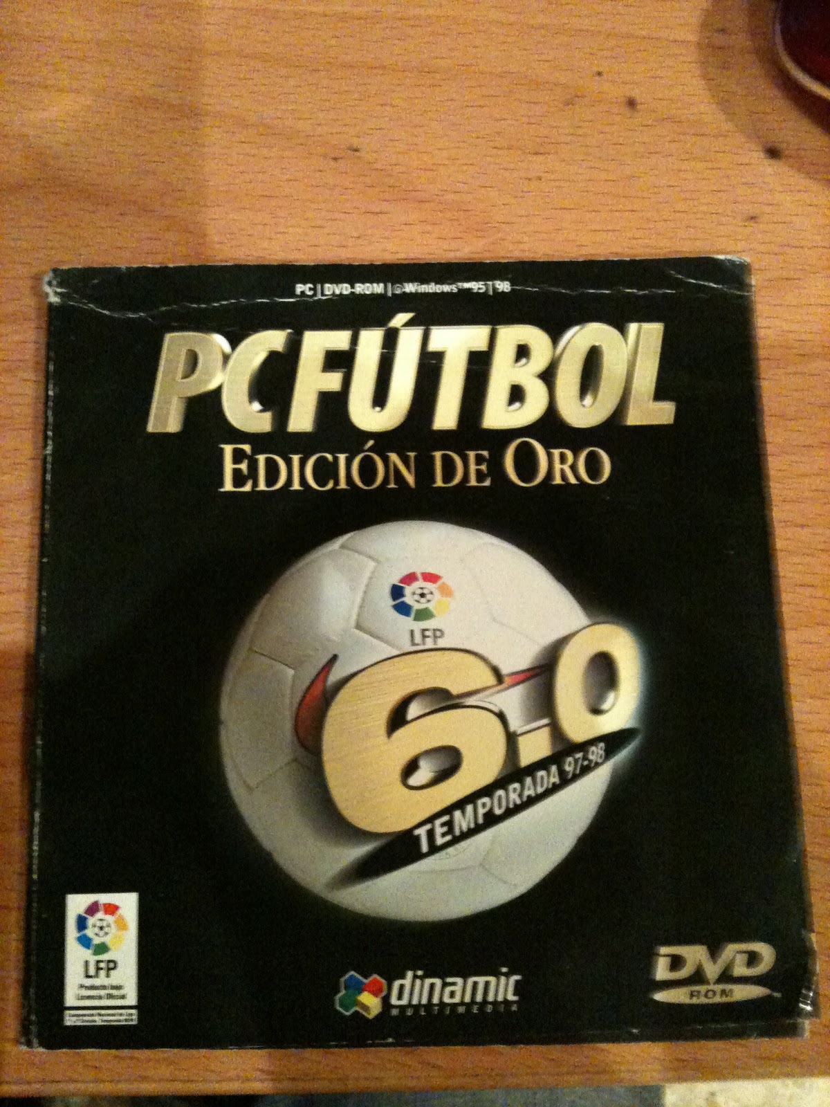 Pc futbol 5.0 edicion oro portable