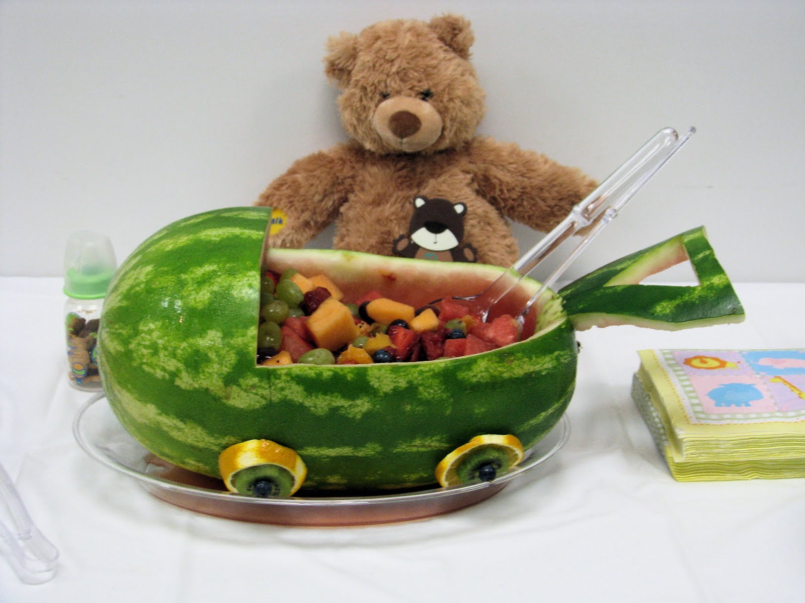 Watermelon Baby Carriage Big Bear's Wife