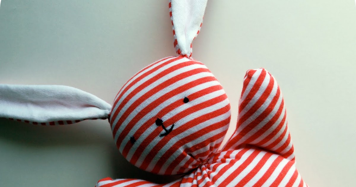 Chez Beeper Bebe Tutorial and Pattern Recycled Mooshy Belly Bunny