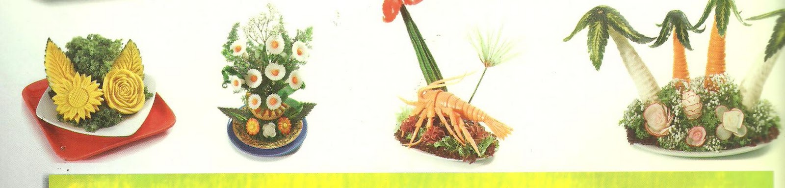 Estos maravillosos diseños que ofrece el manual: "ESCULTURA EN FRUTAS Estos maravillosos diseños que ofrece el manual: "ESCULTURA EN FRUTAS