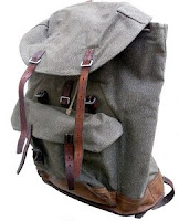 Photo of backpack or rucksack.