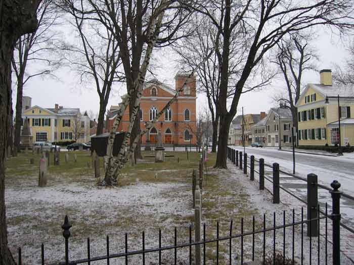 Livets hårda skola Kingston. (New York.)