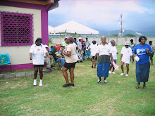 Dancing at Senior Citizen's Sports Day