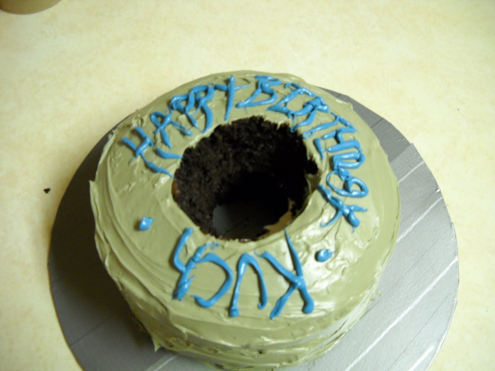 Mission Stuff April 18th 2010. The Duct Tape Cake