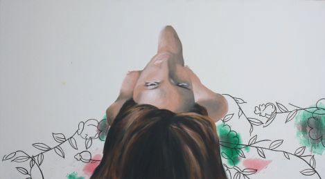 [SCHR-ornamentliegend-100x180-oelleinwand-2006.JPG]
