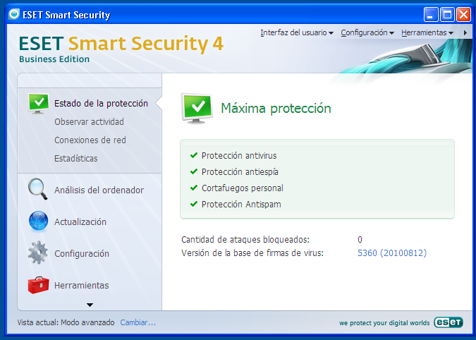 Internet security for Windows ESET