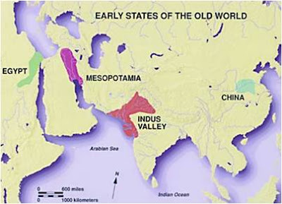 indus valley timeline comparative