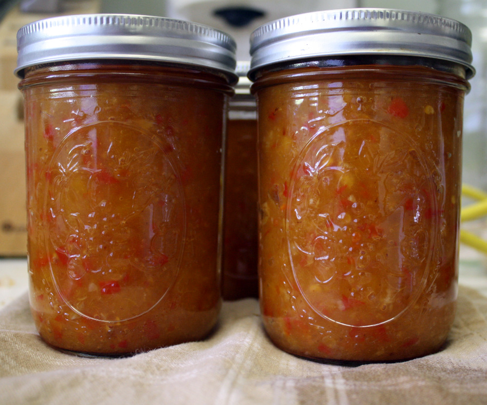 Mountain Home Quilts Canning 101 Tomato Sauce and Peach BBQ Sauce