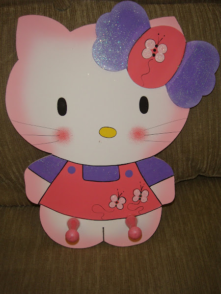 Cabideiro Hello Kitty - R$ 20,00