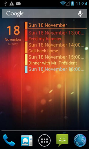 Clean Calendar Widget Pro APK v4.41 Free Download