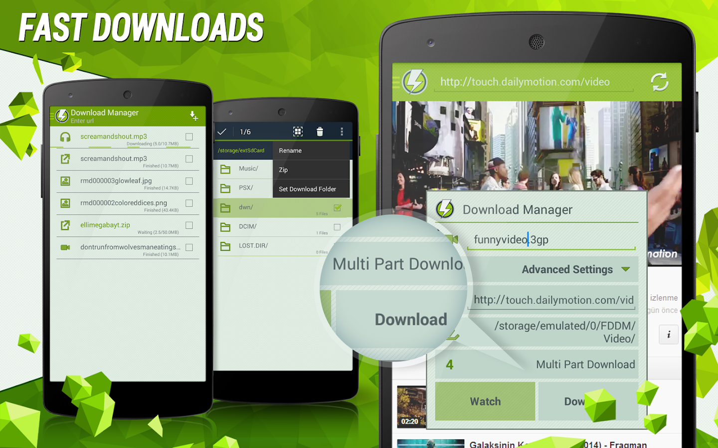 برنامج دانولود مانجر للاندرويد download manager android