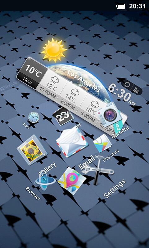 free download next launcher 3d android apk terbaru