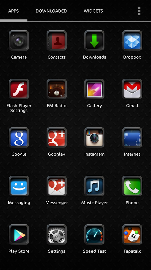 METAL HD [APEX-NOVA-GO] THEME v3.1 APK
