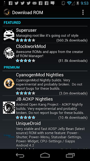 ROM Manager (Premium) Apk v5.5.2.6