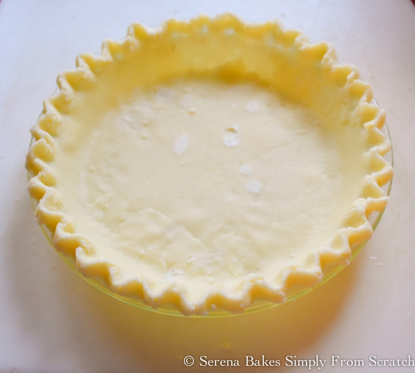 Gluten Free Pie Crust With A Dairy Free Option Serena Bakes Simply