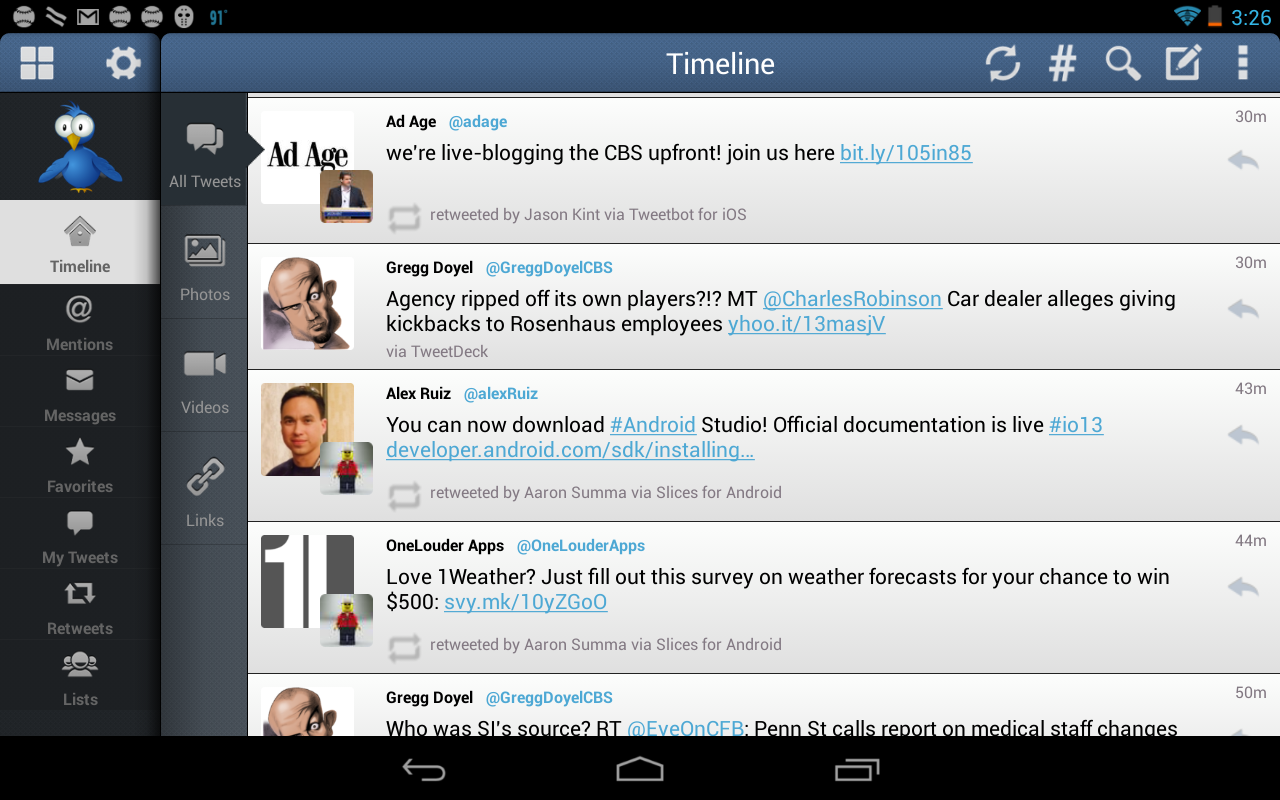 TweetCaster Pro for Twitter v8.4.1 APK free