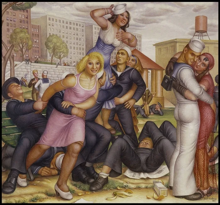 Paul Cadmus 1904–1999 | Magic Realist painter Paul Cadmus 1904–1999 | Magic Realist painter