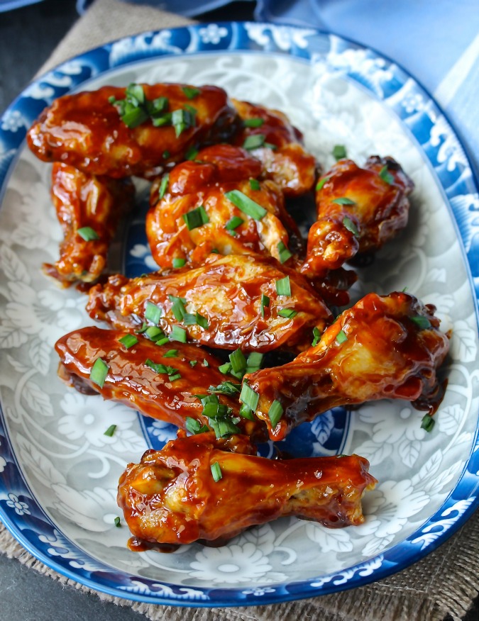 Air Fryer Sriracha-Honey Wings from Karen's Kitchen Stories