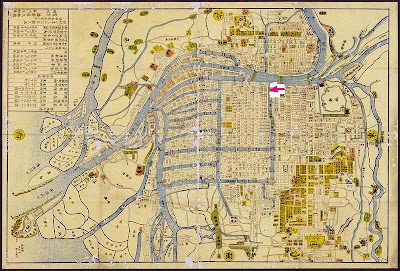 江戸時代の「大坂」古地図