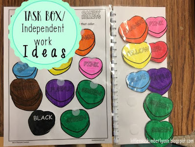 Little Miss Kim's Class: Simple Task Box Ideas for Special Education