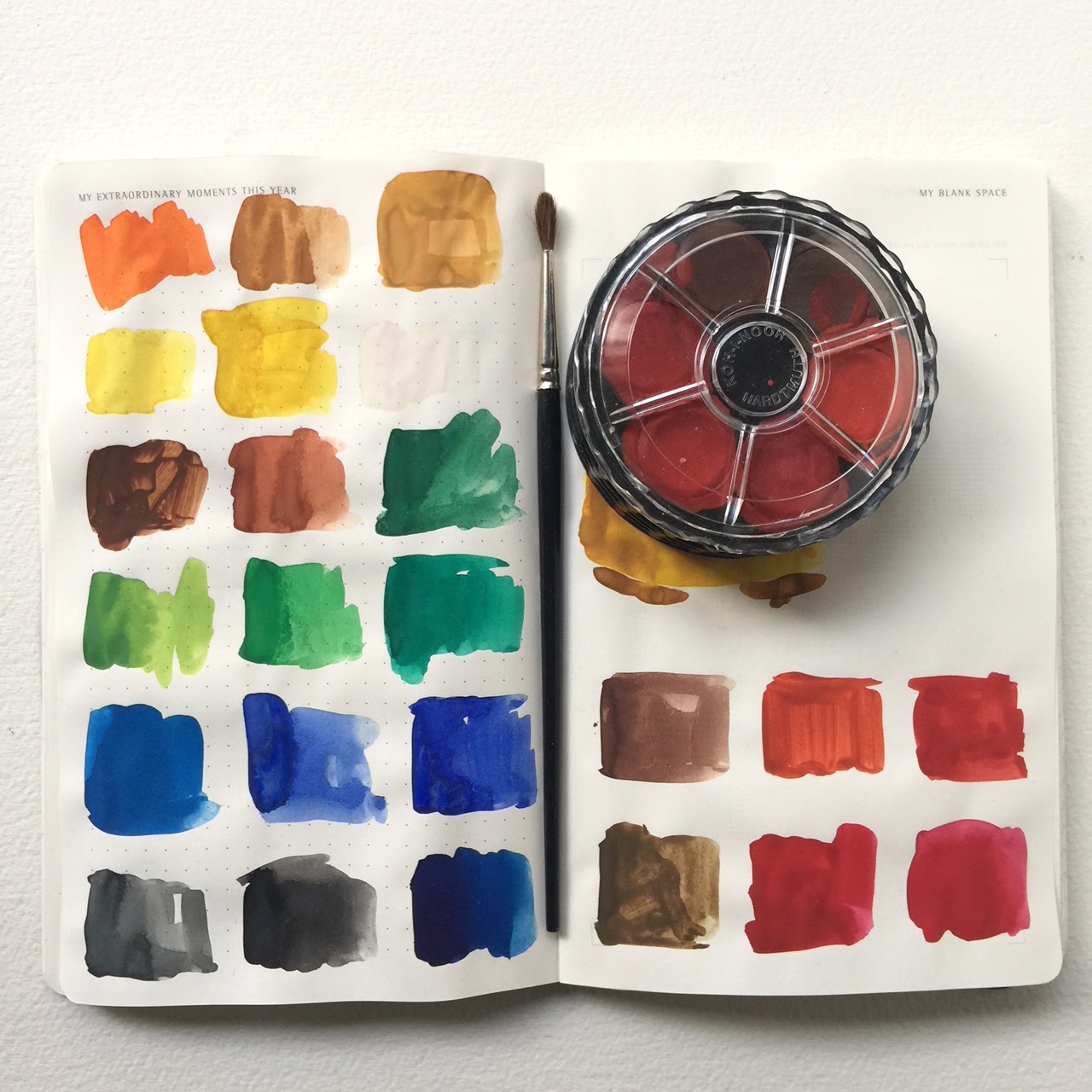 Isabelle Kessedjian La gouache qui s'emboîte